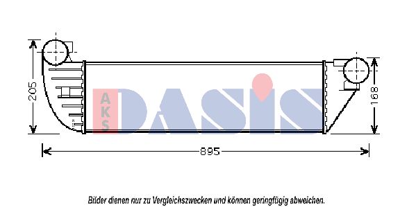 AKS DASIS Välijäähdytin 187016N